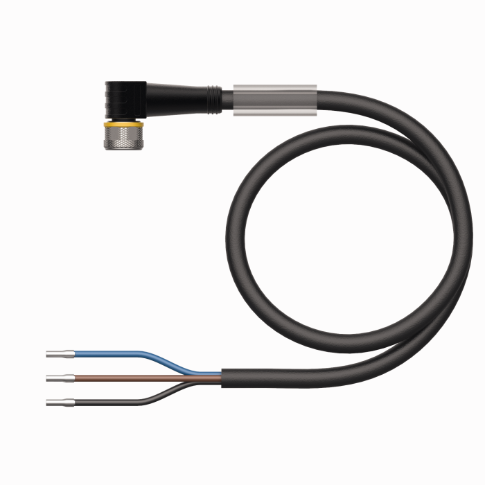 2-Way Splitter - Y-Splitter with Cable, Female M12 × 1 - 2x