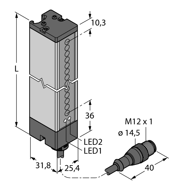 thumbnail image 2 of Banner LX3RQ & LX3EQ Photoelectric Sensors (Pair) – Used, Fully Functional 2 of 3
