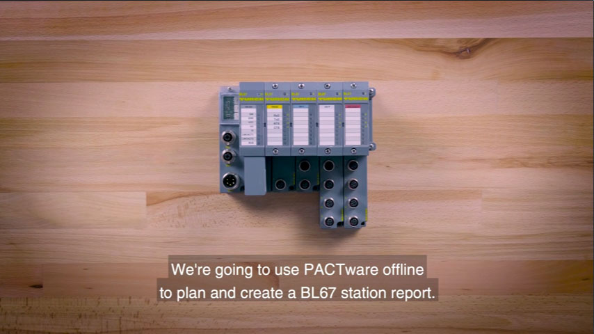 Pactware: How to plan and create BL67 station reports using Pactware 