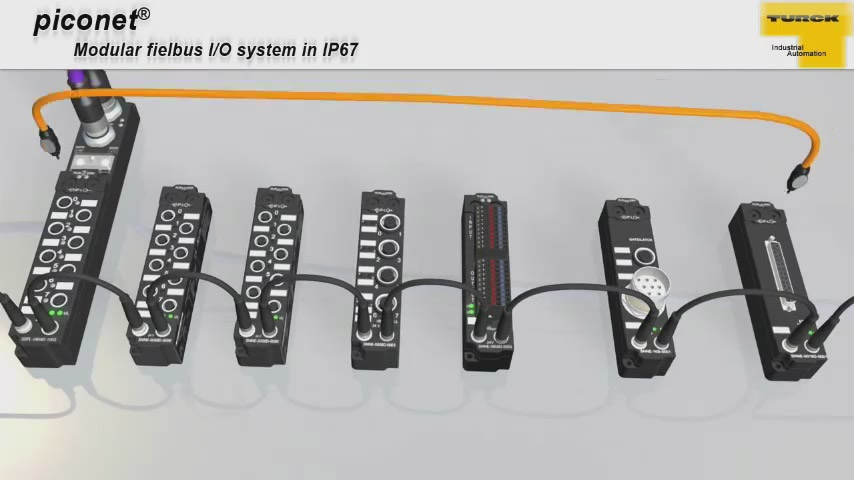 piconet – Modular Fieldbus I/O System in IP67